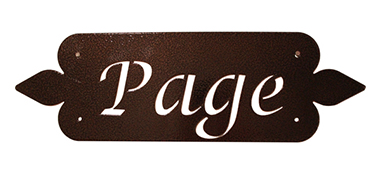 Custom Laser Cut Personalized Name Sign