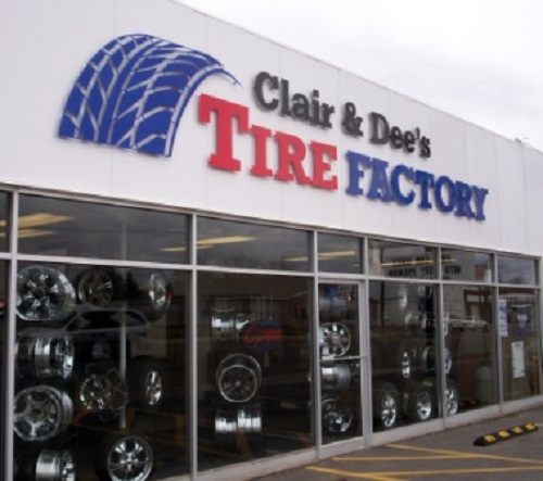 Tire Business Sign