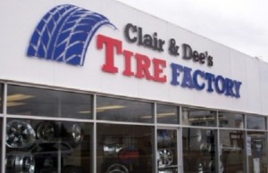 Tire Factor Laser Sign